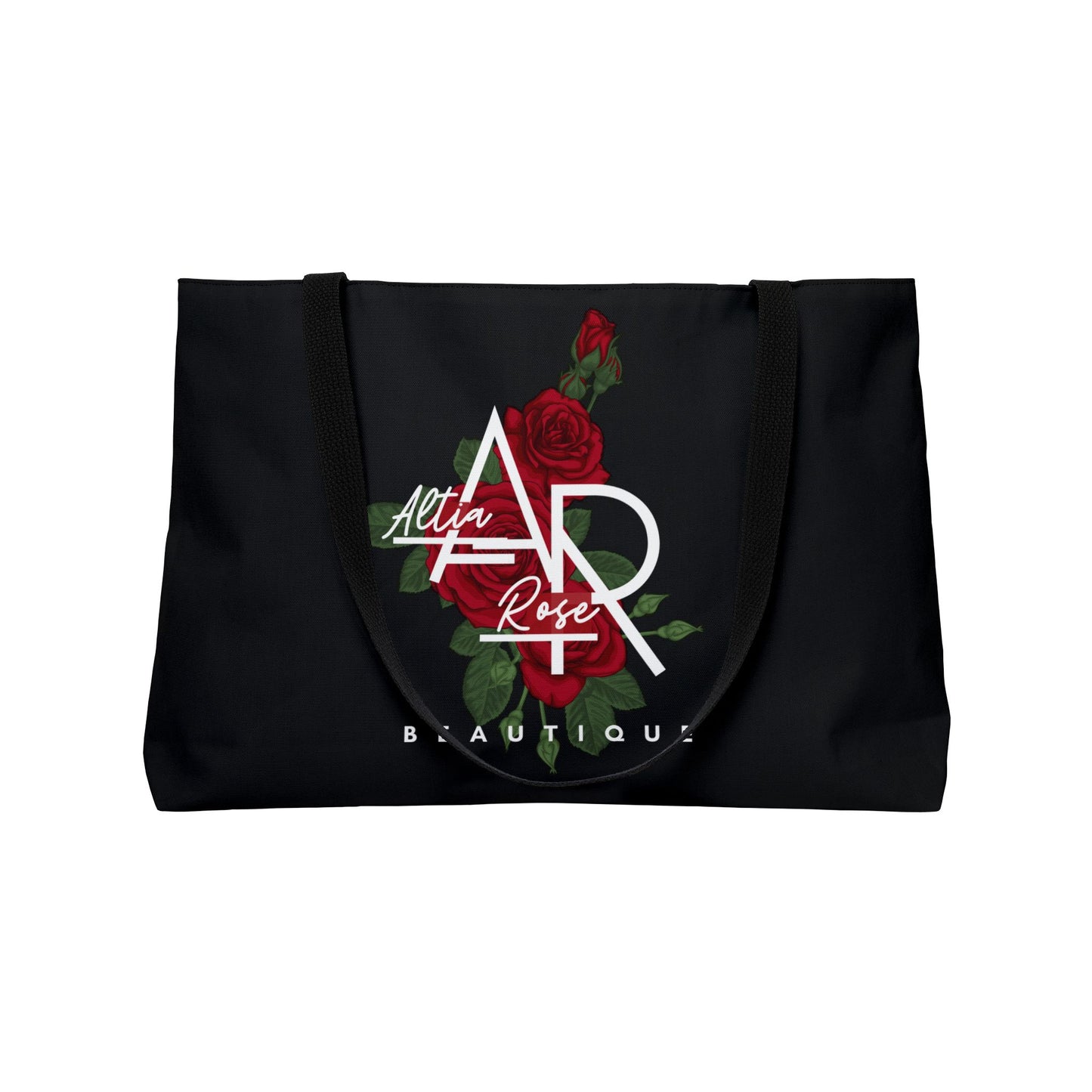 Altia Rose Weekender Tote Bag- Black