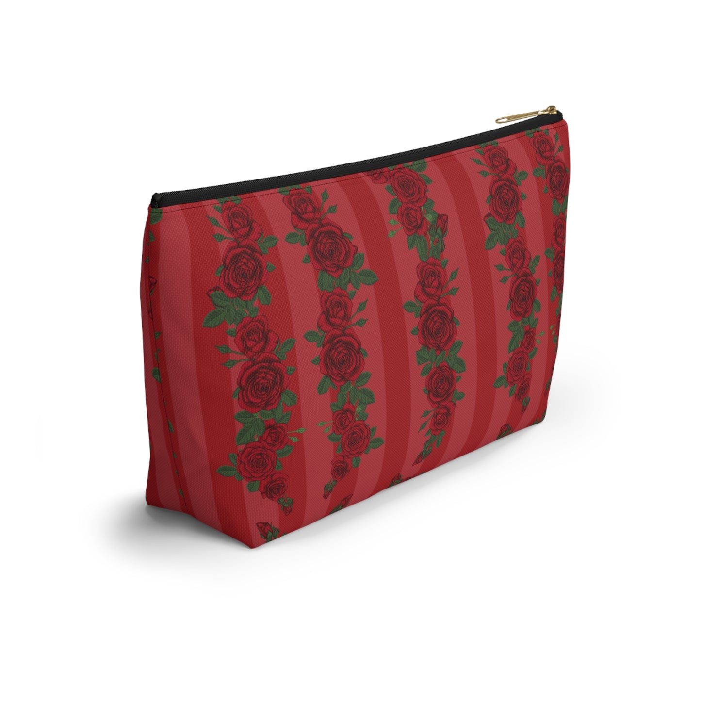 Floral Rose Accessory Pouch for Makeup & Travel