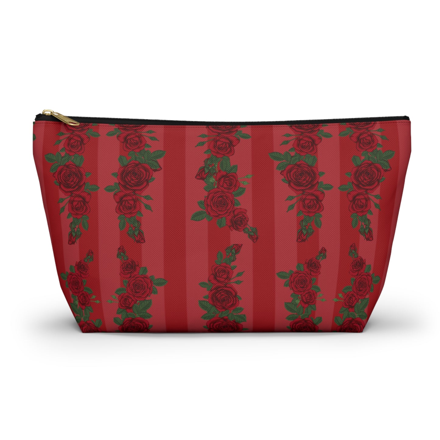 Floral Rose Accessory Pouch for Makeup & Travel