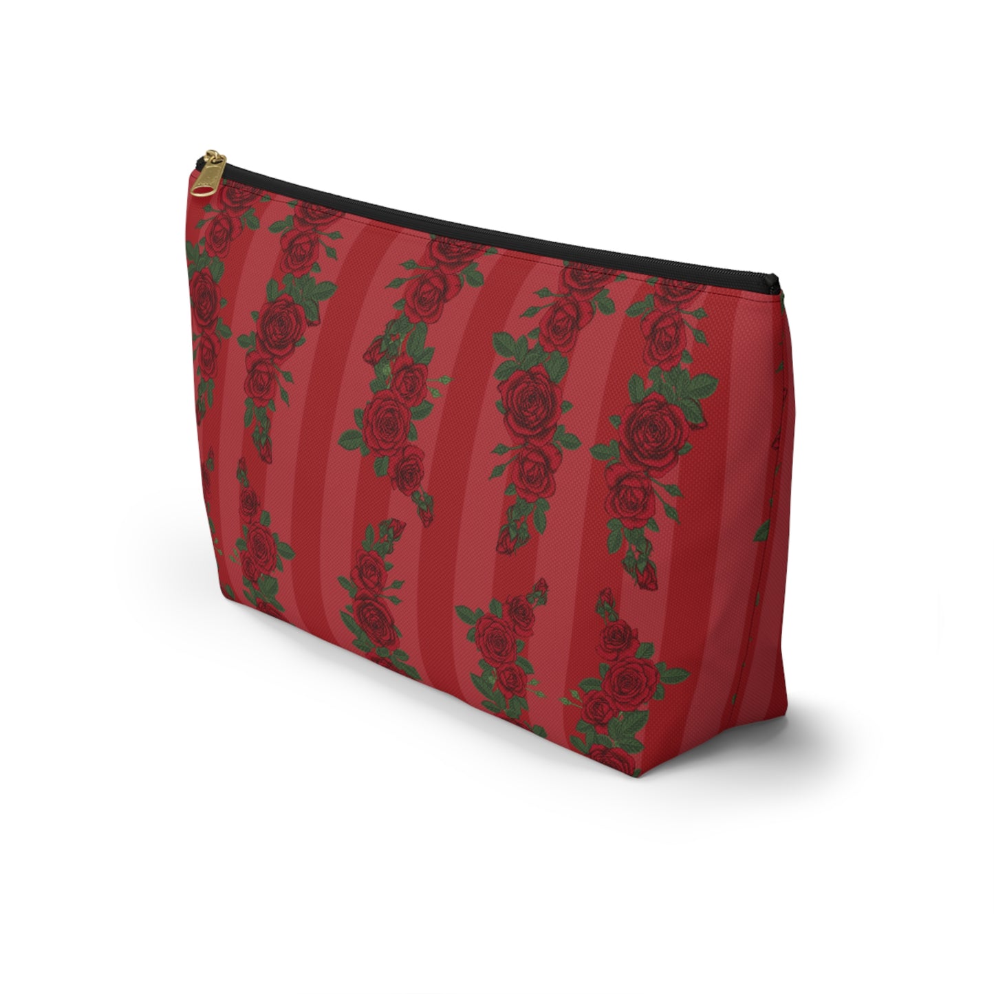 Floral Rose Accessory Pouch for Makeup & Travel
