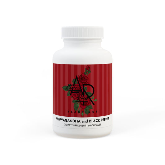 Ashwagandha and Black Pepper Supplement (60 capsules)