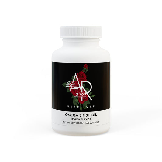 Omega 3 Fish Oil Supplement (60 Softgels)
