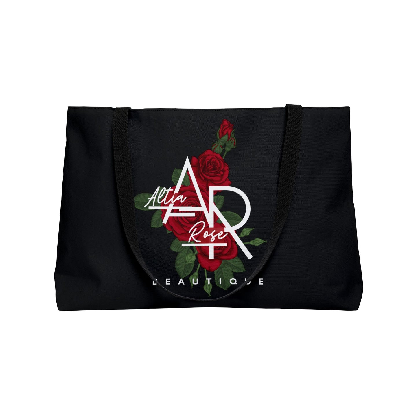 Altia Rose Weekender Tote Bag- Black