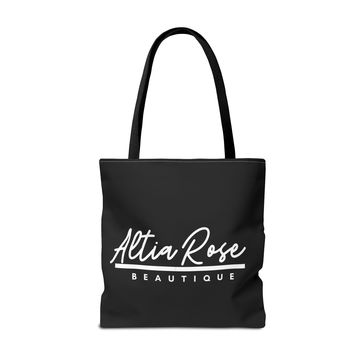 Altia Rose Tote Bag — Black